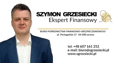 Szymon Grzesiecki BIURO POŚREDNICTWA FINANSOWO- UBEZPIECZENIOWEGO